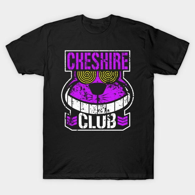 Purple Cat Club T-Shirt by Awesome AG Designs
